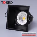 RoHS Anti Glare Downlights Recommended Goods Fixture Die Cast Black IP20 GU10