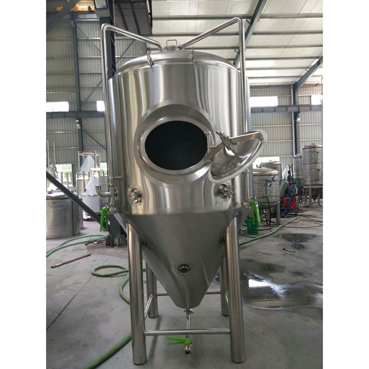 Processing Made Possible with 60° Bottom Cone Fermenter Beer Brewing Equipment