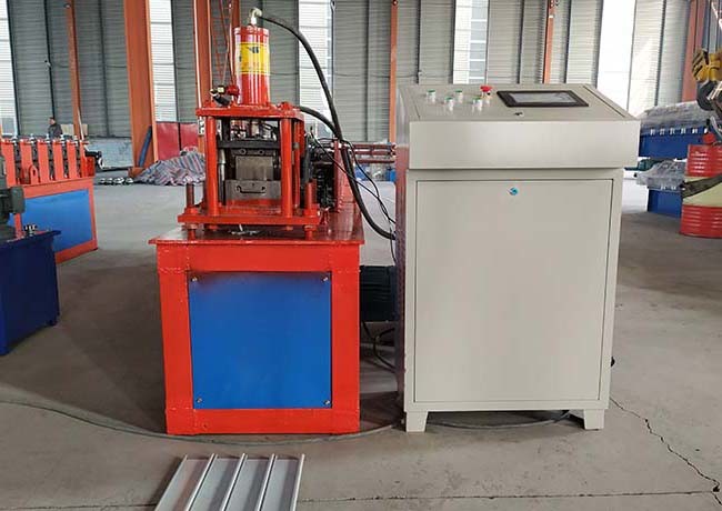 Stamping Embossing Roller Shutter Door Roll Forming Machine Coil Width 120mm