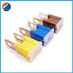 FLM Auto Parts Male 20 to 120 Amp Automotive Car Square Slow Blow Jcase Fuse