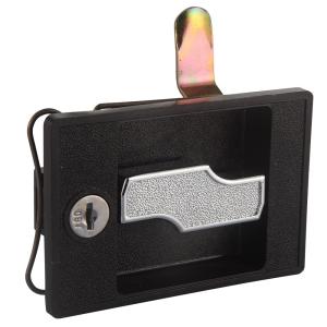 Wholesale Handle Key Tool Box Locks Black Painted Zinc Alloy For Cabinet Door from china suppliers
