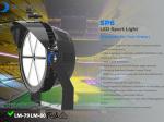 Flicker Free Outdoor LED Flood Light Sports Field Lighting 150LPW AL6063 Die