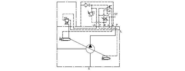 Portable Hydraulic Power Unit , Variable Displacement Axial Piston Pump Type V60N