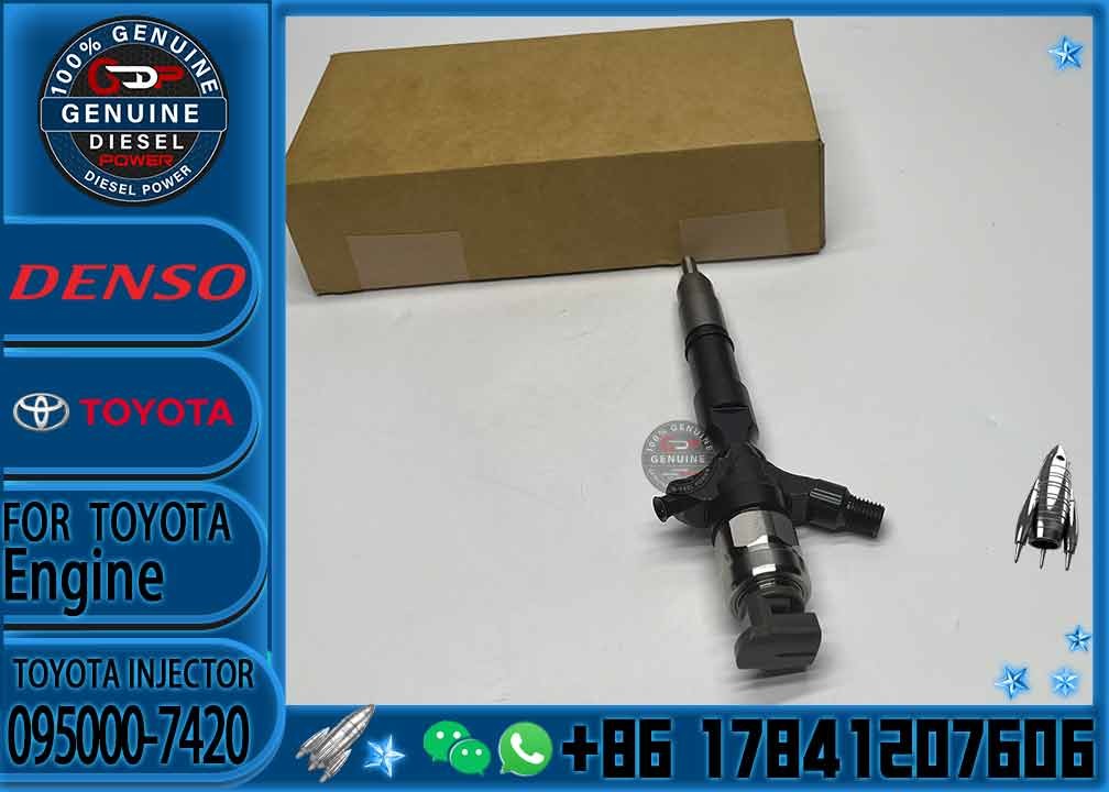 23670-30250 23670-30310 0950007420 Common Rail Diesel Fuel Injector 095000 7420 095000-7420 for Toyota