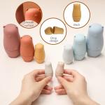 Baby Toys Bpa Free Teether Customized Montessori Russia Silicone Nesting Doll