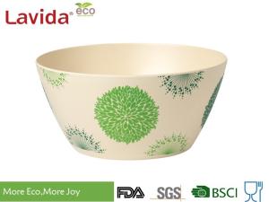 Wholesale Large Disposable Biodegradable Natural Bamboo fibre Bowl Round Shape Melamine Soup Serving bowl Plastic Soup bowl from china suppliers