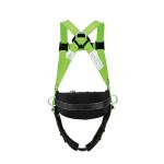 EN358 Full Body Harness Safety Belt Dorsal D Ring Tongue Buckle Legs 81cm -