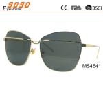 2017 new fashion sunglasses with metal frame,suitable for men and women