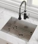 Durable Undermount Stainless Steel Kitchen Sink Exterior Dimensions 25 Inch X 20