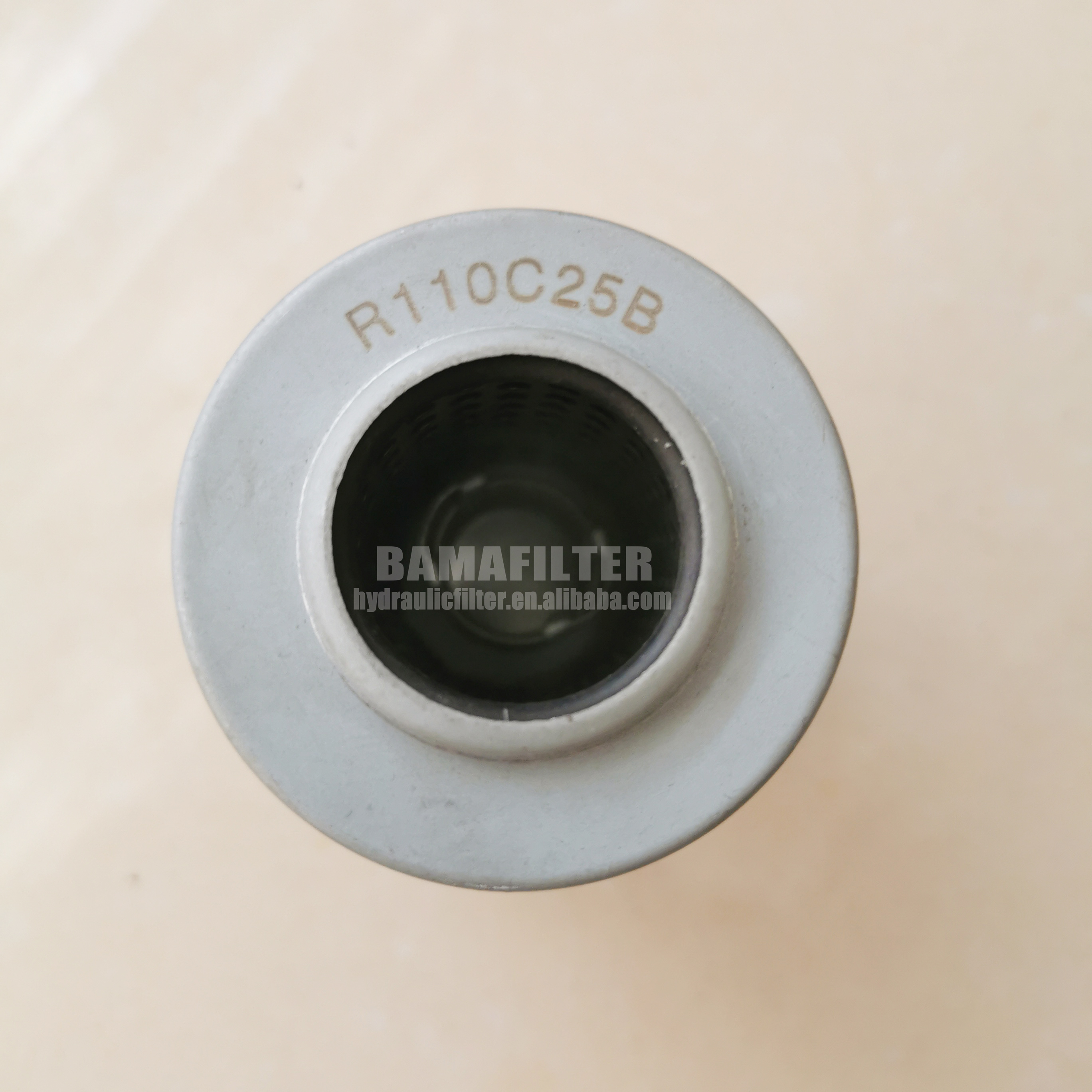 Video outgoing-inspection Machine Oil Filter R110C25B For Hydraulic Oil Return Filter Element