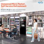 EVOACAS OEM/ODM Fresh Ground Coffee Vending Machine With Card Reader