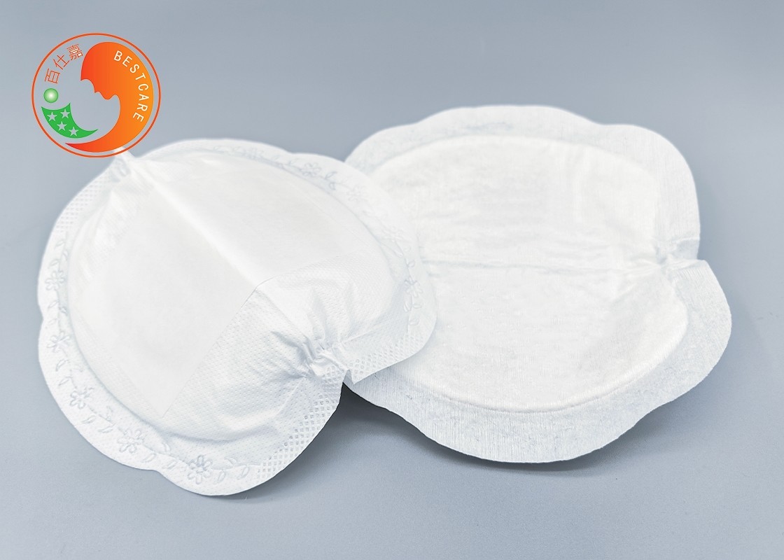 Nature Bamboo Disposable Breast Pads Antibacterial Anti Fungal Biodegradable Resource