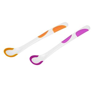 Wholesale 40℃ Soft Bite Color Change Baby Feeding Spoon from china suppliers