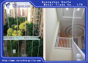 Wholesale 316 Stainless Steel Home Security Grills , Invisible Balcony Window Grill from china suppliers