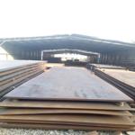 Black Coated Abrasion Resistant Steel Sheet 10mm 35mm Thick Mild Steel Plate