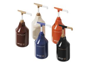 Wholesale Food Grade Sauce Dispenser Pump 15ml 30ml UKM30 43-410 Anti-Theft Cover from china suppliers