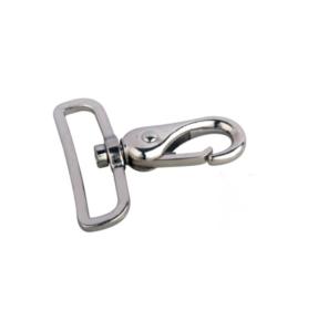 Wholesale Square Type Bolt Snap Hook 50mm Zinc Alloy Diecast Nickel Plated from china suppliers