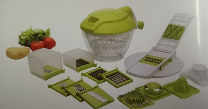FBF1407 for wholesales BPA free recycle chopper set of 13 pcs in 1