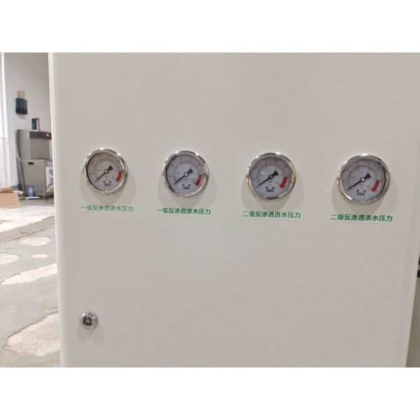 1500LPh Double Stage RO System Water Plant