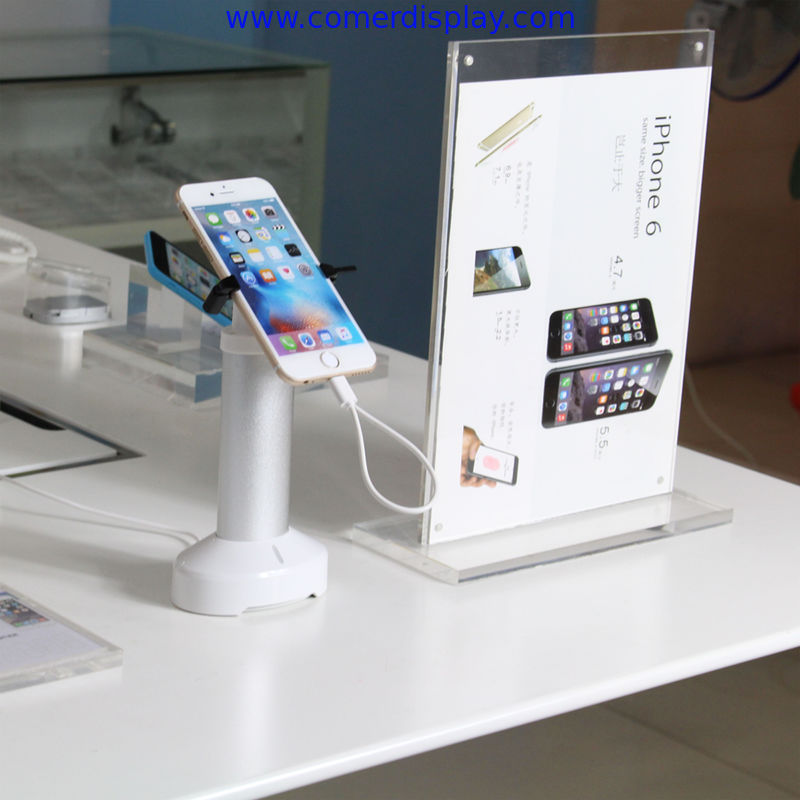 COMER Gripper alarm display mangetic stand for cell phone secure displays
