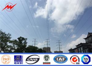 Wholesale Galvanized HDG 132KV Electrical Materials Octagonal Steel Pole from china suppliers