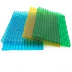 China Factory 16mm 18mm 20mm Plastic Multi Wall Polycarbonate Roofing Sheet