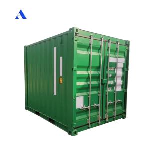 Wholesale 10 ft 10ft 10 feet Portable Storage 10 Foot 3 meter Length Corten Steel Shipping Container LOGO Optional SPA-H Corten-A from china suppliers
