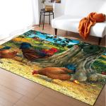 Animal New Cartoon Large Carpet Source Wholesale Feather ins Style Bedroom Floor