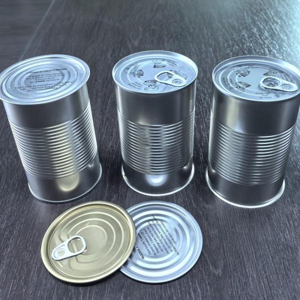 350ml Bean Nut Tin Can for Pet Food Packaging Safe and Sterilization Food Grade