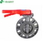 Materials Flange Connection Handle Lever Gear Butterfly Valve for DIN ANSI JIS