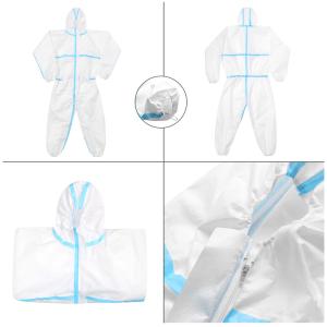 Wholesale Safety Isolating Disposable Protective Suit , Non Woven Protective Suit Coverall from china suppliers