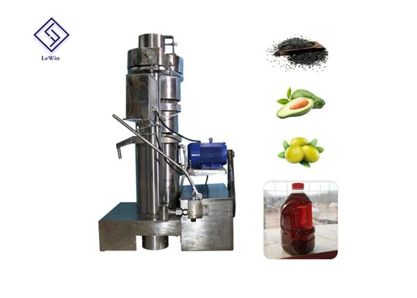 Industrial Hydraulic Power Press Machine Sesame Oil Extraction High Working