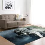 Animal Art Living Room Floor Carpets Flexible Bedroom Runner Rugs