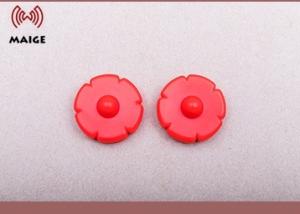 China Red EAS Rfid Security Tag Three Balls Clutch Lock CE / ROHS Approved on sale