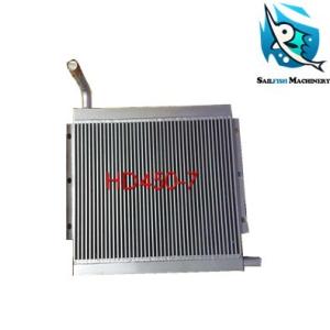 Wholesale Hot sale aluminum HD450-7 oil cooling radiator for KATO excavator from china suppliers