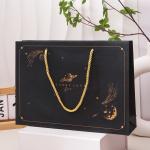 Custom Logo Ivory Board Wedding Candy Souvenir Gift Packaging Paper Bags at