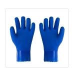 Blue Men Heavy Duty Chemical Resistant Gauntlet Gloves