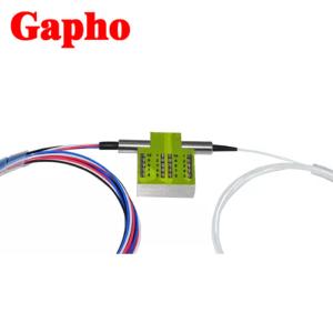 Wholesale 1260-1610nm 1x4 Mechanical Fiber Optical Switch Singlemode Non Latching from china suppliers