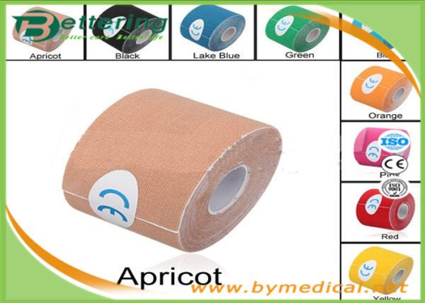 Cotton Elastic Kinesiology Physio therapy Tape Sports Muscle Tape Coloured