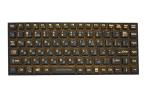 PS2 Military Silicone Rubber Keyboard 89 Keys 30mA For Computer