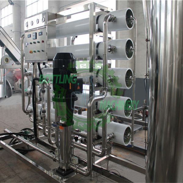 Beverage Filling Machine Using 10ton Per Hour RO Water Purifying Machine