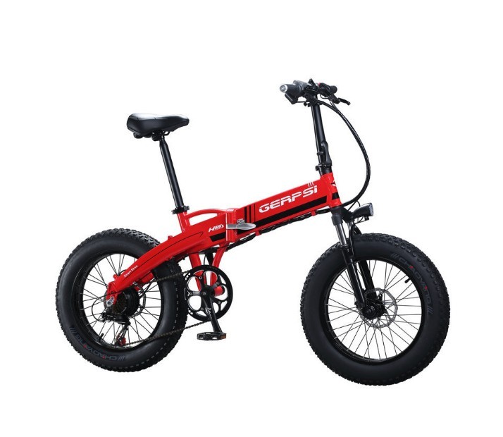 Lithium Battery 4.0 Fat Tire 500w Folding Electric Bike