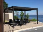 Metal Louver Electric Modern Aluminum Pergola For Residential