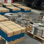 ASTM SA240 301 Stainless Steel Strips 1/4H Hardness HV250-350 Thickness 0.2 - 2