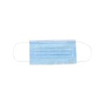 blue color ce certified disposable 3 ply earloop non woven face mask