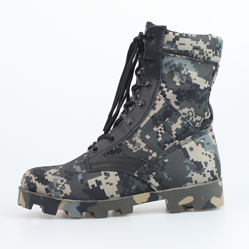 Factory Wholesale Camouflage Tactical Boots Outdoor Sports Hiking Camping Desert Boots