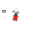 Buy cheap Human Shape Personalized Metal Keychains , Zinc Alloy Material For Travel Gifts from wholesalers