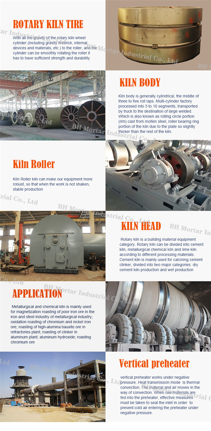 Custom Voltage Rotary Lime Kiln For Metallurgy / Chemical / Building Industry