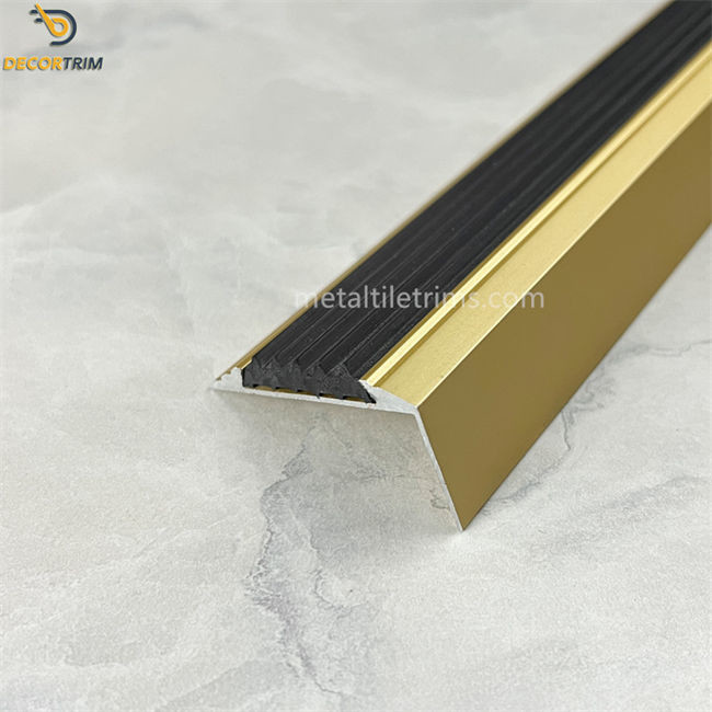 Screwfix Tile Trim L Shaped Stair Nosing Tile Trim White / Gold Bullnose Trim