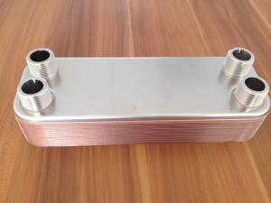 China AISI 316 Copper Brazed Plate Heat Exchanger: Heat Load, Temperature Program, Working Pressure, Customizable on sale